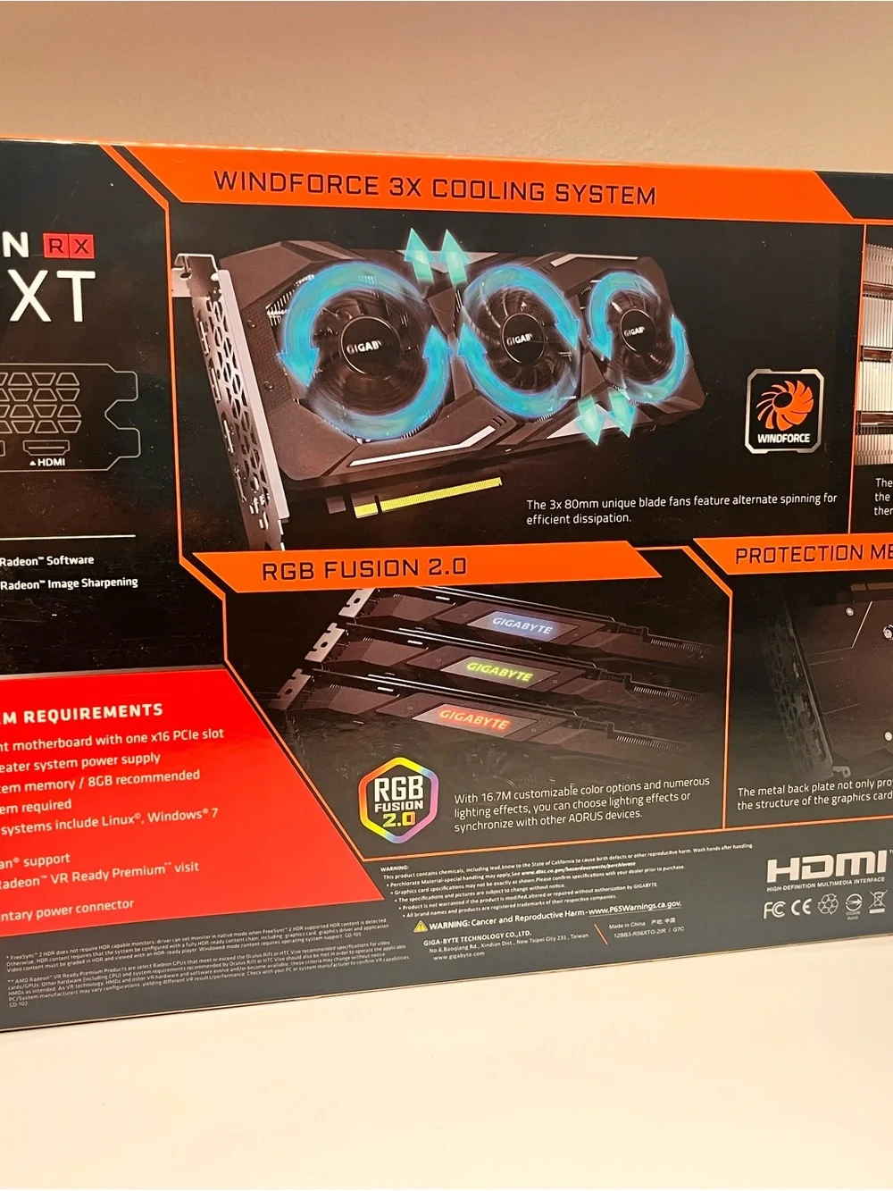 Gigabyte Raydeon rxd 5600xt